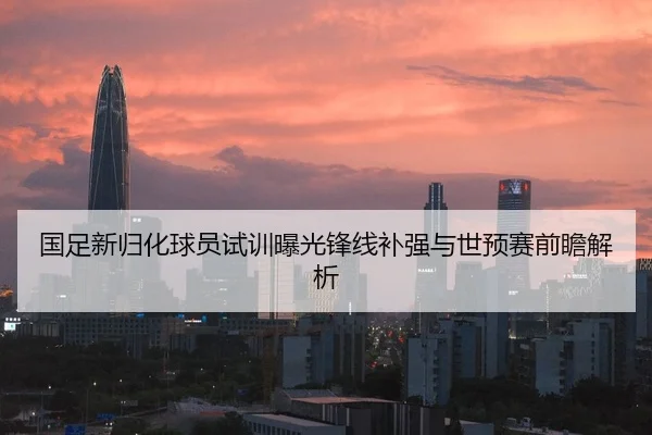 国足新归化球员试训曝光锋线补强与世预赛前瞻解析